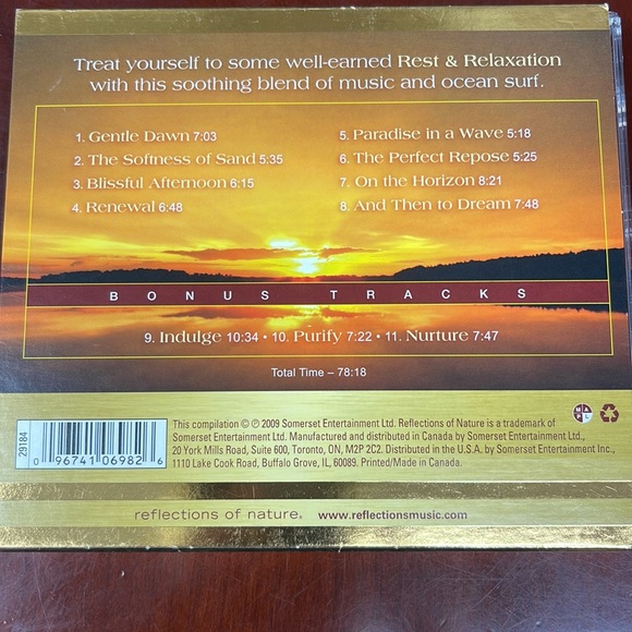 Rest & Relaxation CD - Picture 2 of 4
